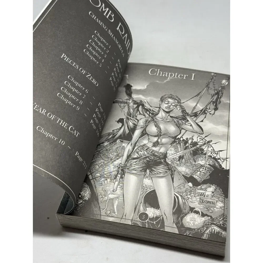 Lara Croft Tomb Raider Tankobon Vol II Bandai Entertainment Top Cow Manga Rare